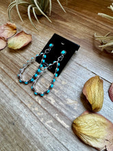 Load image into Gallery viewer, Kingman Turquoise Dangle Earrings