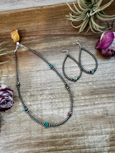 Load image into Gallery viewer, Turquoise & Spiny Oyster Teardrop Earrings