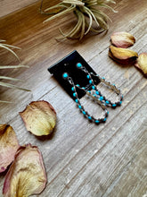 Load image into Gallery viewer, Kingman Turquoise Dangle Earrings