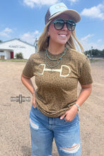 Load image into Gallery viewer, DS BROWN Leopard Bit Tee