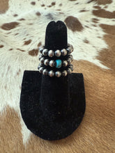 Load image into Gallery viewer, Sterling Silver Pearl Rings -
