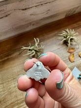 Load image into Gallery viewer, Stud Earrings – Orange Spiny &amp; Turquoise (Stamped)
