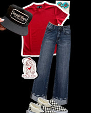 Load image into Gallery viewer, Cloud Basic Fitted Tee - Rojo
