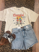 Load image into Gallery viewer, Cowgirl Rodeo Boxy Crop Tee
