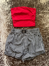 Load image into Gallery viewer, Lulu Mac - Black Gingham
