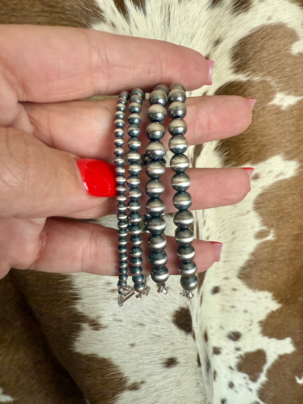Sterling Silver Pearl Bracelets