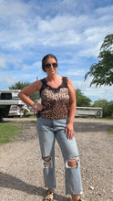 Load image into Gallery viewer, Leopard &amp; Lace Cami
