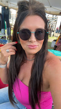 Load image into Gallery viewer, Turquoise Chic Sunglasses
