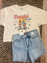 Load image into Gallery viewer, Cowgirl Rodeo Boxy Crop Tee
