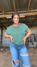Load image into Gallery viewer, Betsy Top - Hunter Green
