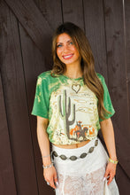 Load image into Gallery viewer, GINA CACTUS &amp; COWBOY MATCHBOX TEE
