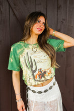 Load image into Gallery viewer, GINA CACTUS &amp; COWBOY MATCHBOX TEE
