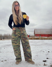 Load image into Gallery viewer, Camo Cowgirl Jeans
