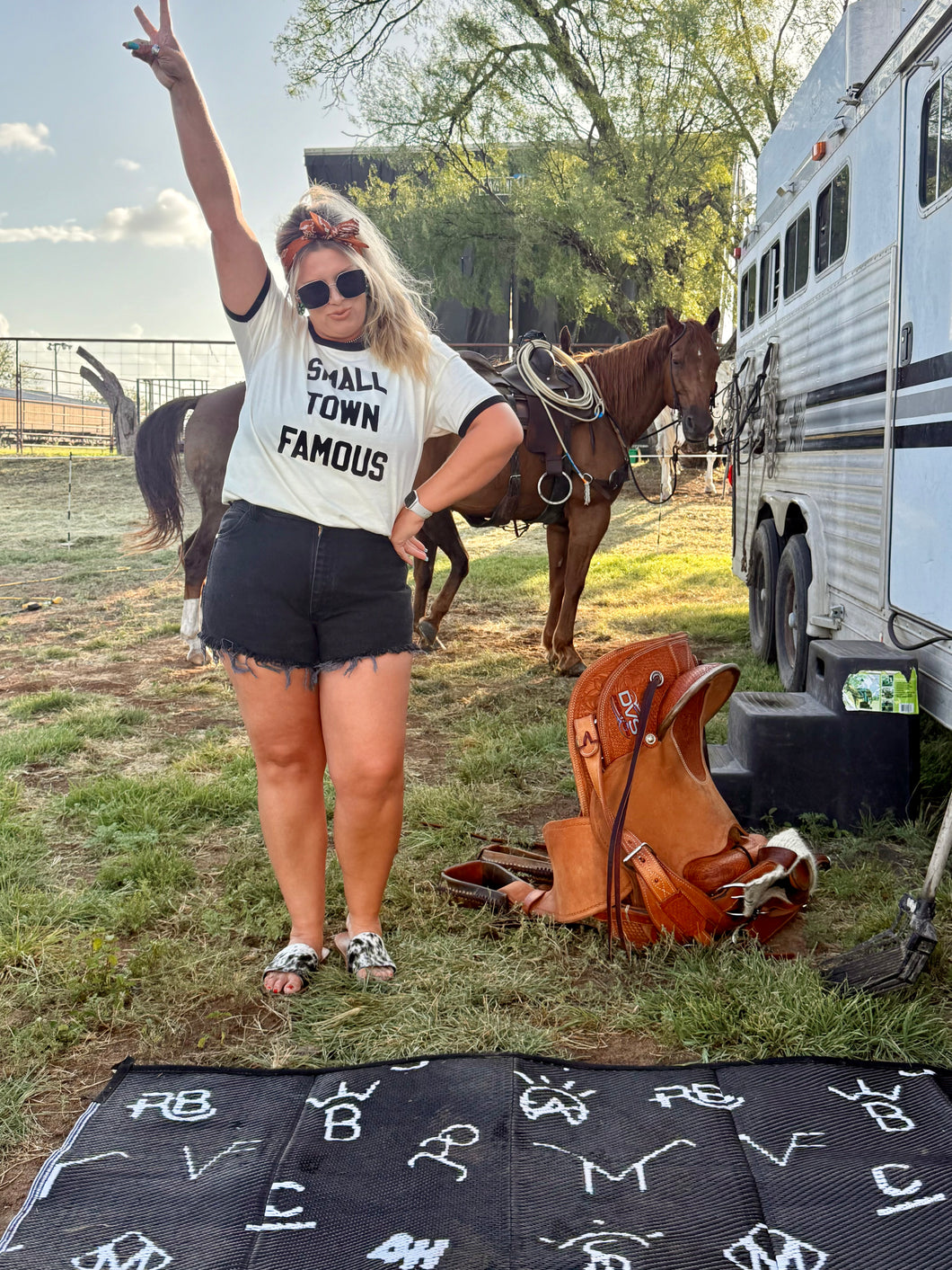 Small Town Famous Tee
