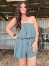 Load image into Gallery viewer, Wedding Date Romper - Jade

