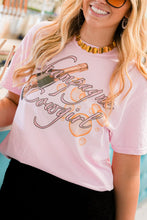Load image into Gallery viewer, GINA CHAMPAGNE COWGIRL TEE | CREWNECK
