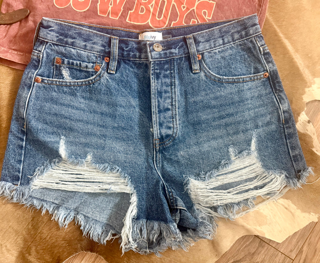 Cutoff Shorts - Dark