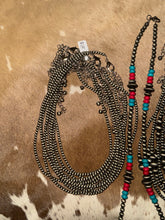 Load image into Gallery viewer, Red &amp; Turquoise Necklace
