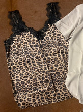 Load image into Gallery viewer, Leopard &amp; Lace Cami
