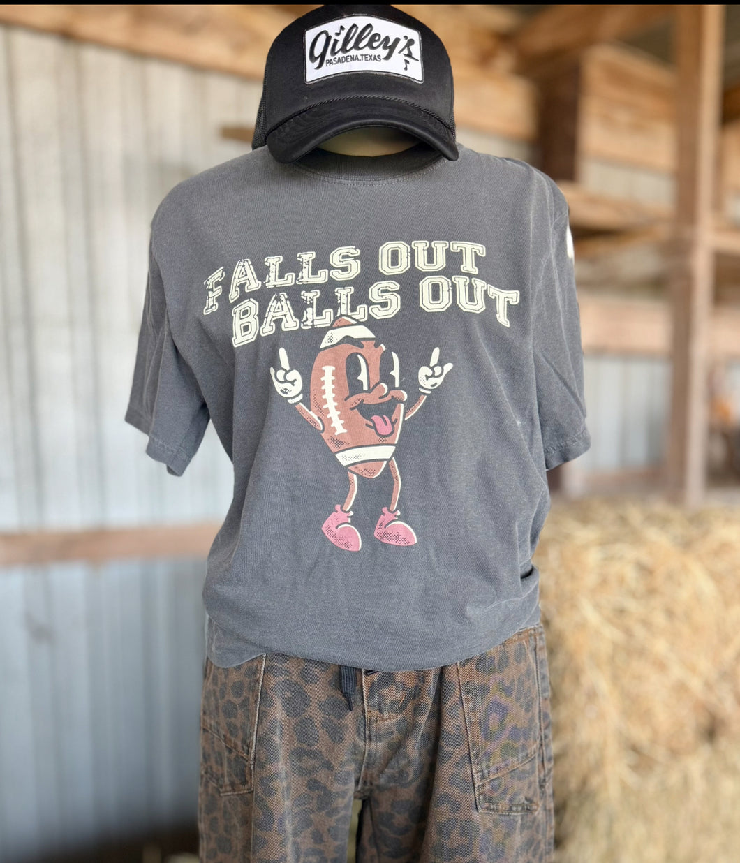 Falls Out Balls Out Tee