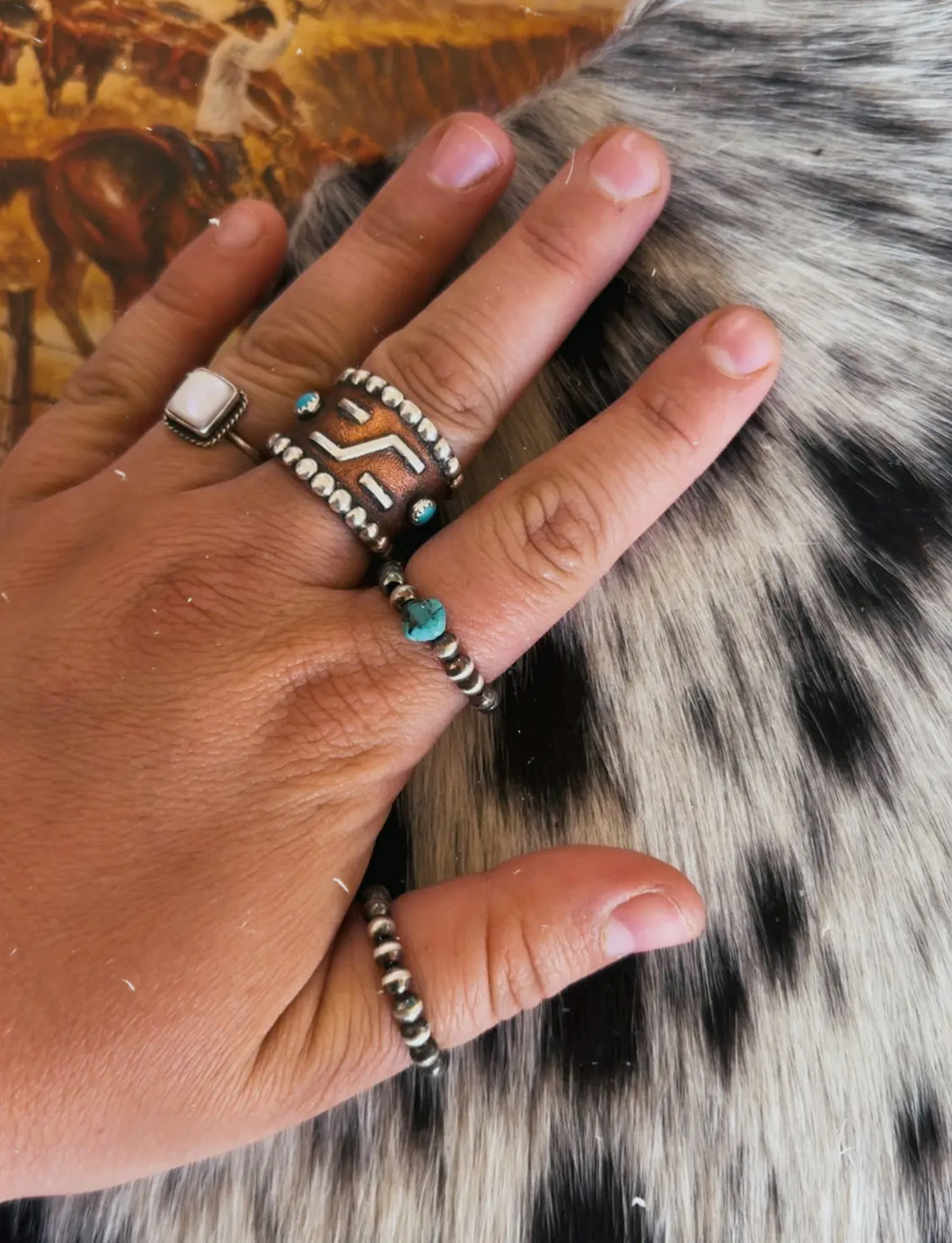 Sterling Silver Pearl Rings - PREORDER