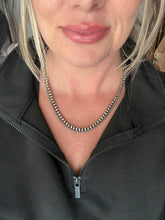 Load image into Gallery viewer, 3MM Sterling Silver Pearls - 20” Necklace
