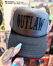 Load image into Gallery viewer, Outlaw Trucker Hat: Charcoal
