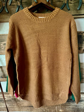 Load image into Gallery viewer, Waffle Sweater - Deep Camel
