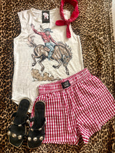 Load image into Gallery viewer, Lulu Mac - Red Gingham
