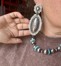 Load image into Gallery viewer, Leander Tahe Sterling Silver Earrings
