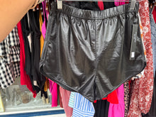 Load image into Gallery viewer, Faux Leather Shorts
