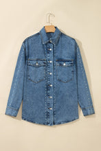 Load image into Gallery viewer, Renegade Denim Shacket
