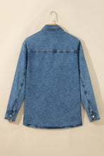 Load image into Gallery viewer, Renegade Denim Shacket
