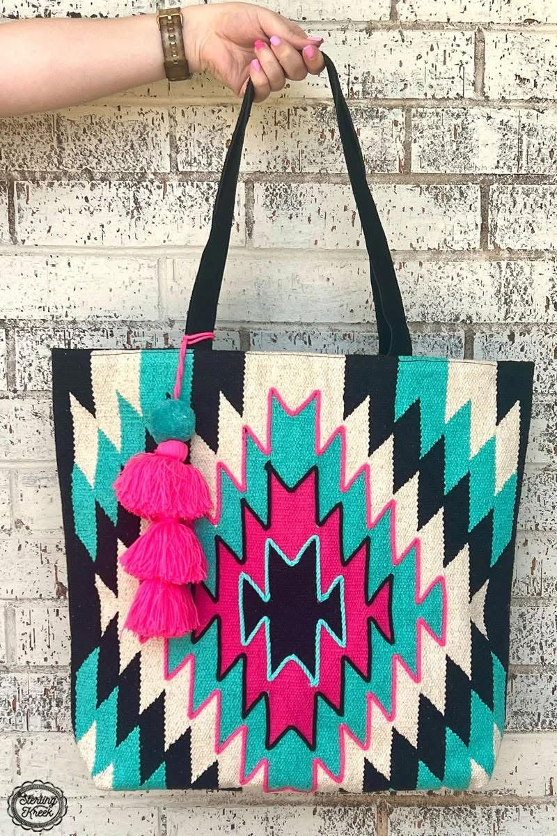 Large Aztec Tote