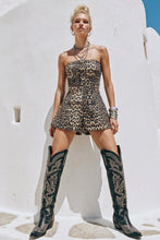 Load image into Gallery viewer, Wrynlee Romper - Leopard
