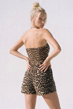 Load image into Gallery viewer, Wrynlee Romper - Leopard
