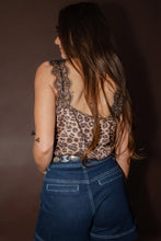 Load image into Gallery viewer, Leopard &amp; Lace Cami

