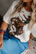 Load image into Gallery viewer, GINA PINK LABEL BRONC RIDER TEE
