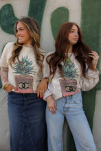 Load image into Gallery viewer, AGAVE GLITZ TEE | CREWNECK
