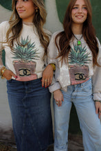 Load image into Gallery viewer, AGAVE GLITZ TEE | CREWNECK
