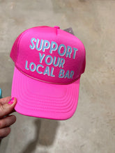 Load image into Gallery viewer, Support Your Local Bar Trucker Hat
