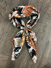 Load image into Gallery viewer, 100% Silk Wild Rag Aztec Native
