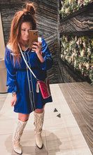 Load image into Gallery viewer, Bonanza Dress- Royal Blue
